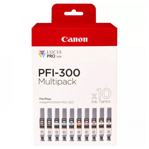 Canon PFI-300 MultipackMBK/PBK/C/M/Y/PC/PM/R/GY/CO
