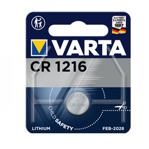 Varta Lithium Batterie CR 1216 3V