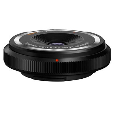 Olympus Body Cap Lens 8,0/9mm Fish-Eye, schwarz