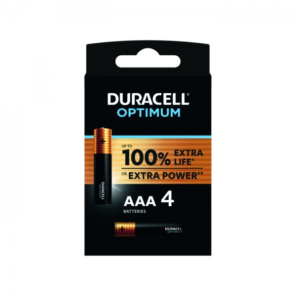 Duracell Optimum Micro AAA 4 Stück