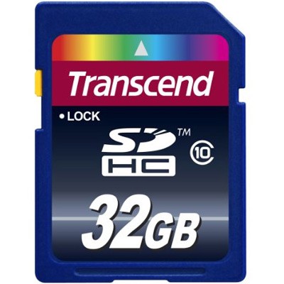Transcend SDHC Class10 400x 60MB/s 32 GB