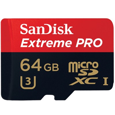 SanDisk micro SDXC Extreme Pro 64GB V30 200MB/s