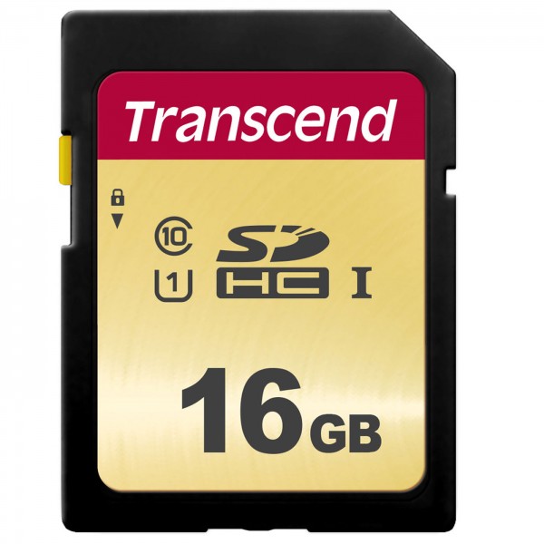 Transcend SDHC-Karte500S UHS-I Class10 95MB/s 16GB