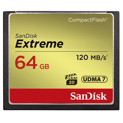 SanDisk CF Extreme 64GB 120 MB/s