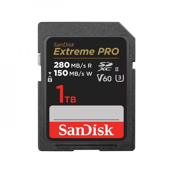 SanDisk SDXC Extreme Pro UHS-II, V60, 1 TB