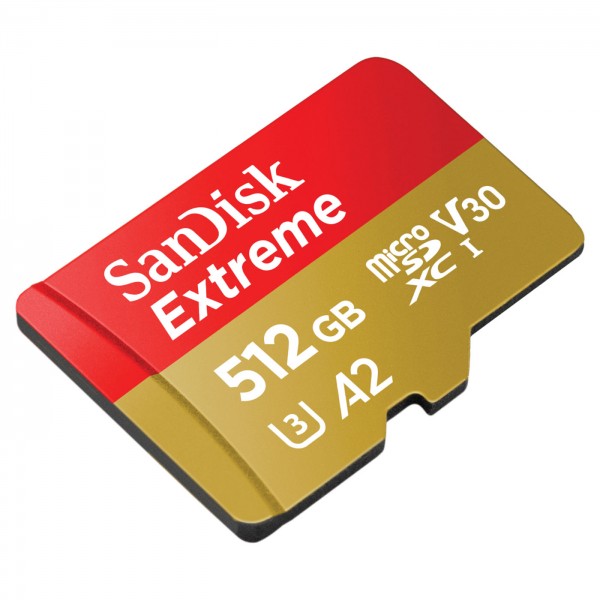 SanDisk microSDXC Extreme V30 190MB/s 512GB
