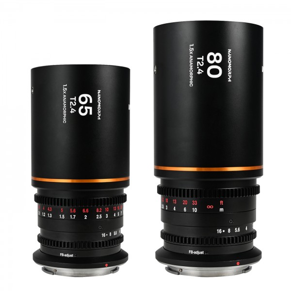 LAOWA Nanomorph S35 Prime 2er-Set orange Nikon Z