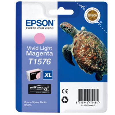 Epson Tinte (T1576) vivid light magenta f.R3000