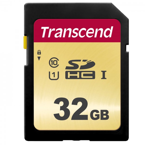 Transcend SDHC-Karte500S UHS-I Class10 95MB/s 32GB