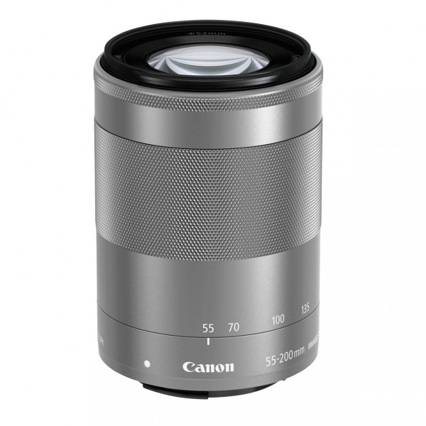 Canon EF-M 4,5-6,3/55-200 IS STM, silber
