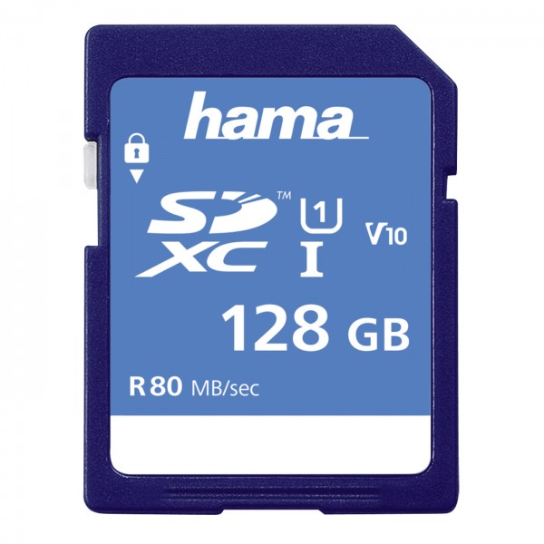 Hama SDXC 128GB Class 10 UHS-I 90 MB/s