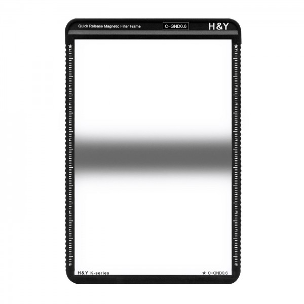 H&Y HD Center GND Filter ND0,6 mit Magnetrahmen