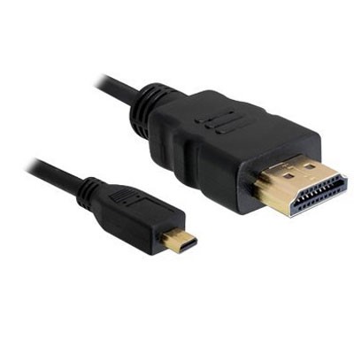 HDMI-Kabel, HDMI-Stecker A auf Micro-HDMI D, 2m