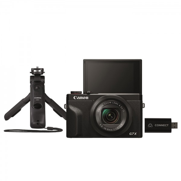 Canon PowerShot G7X III Streaming Kit, schwarz