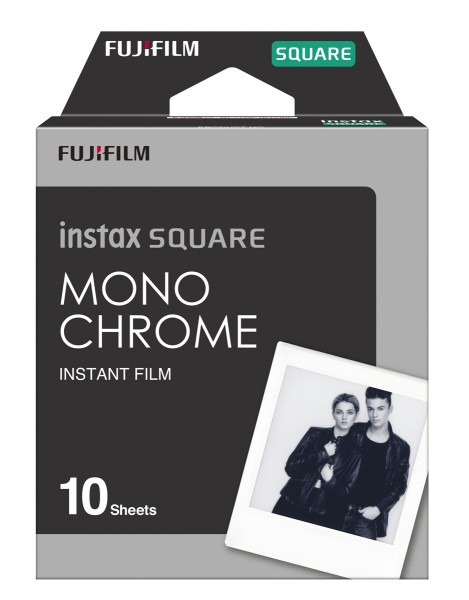 Fuji Instax SQUARE Monochrome Film 10 Aufn.