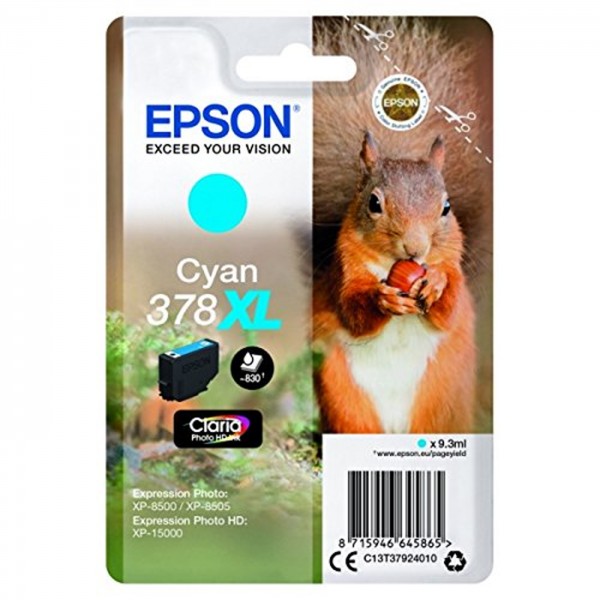 Epson Tinte 378 XL cyan