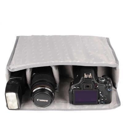 kalahari BI-L Tascheneinsatz für Kameras, Gr. L