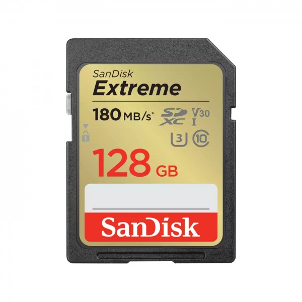 SanDisk SDXC Extreme 128GB Class 10 180MB/s