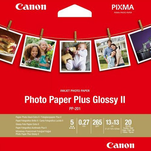 Canon PP-201 Plus II glossy 13x13 cm 20Blatt