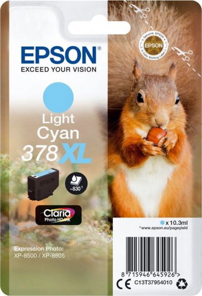 Epson Tinte 378 light cyan