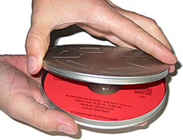 Kunze CD-Box movieCan silber