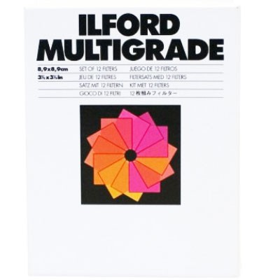 Ilford MULTIGRADE-Filter-Satz 8,9 x 8,9 cm
