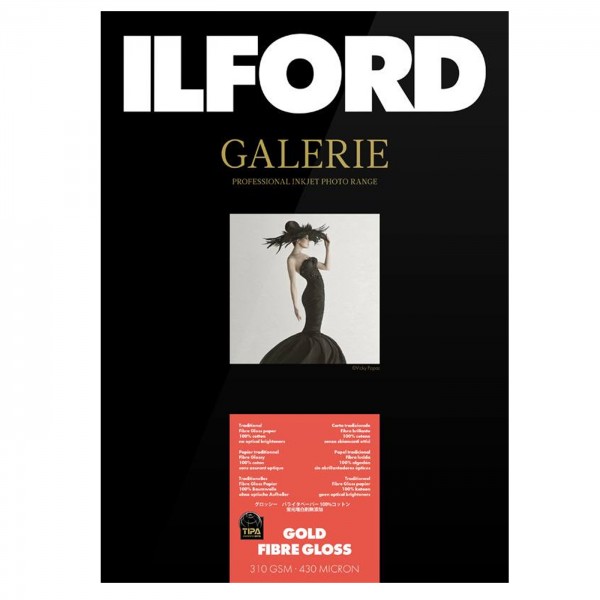 Ilford Galerie GoldFibreGloss 13x18 310g 50Bl.