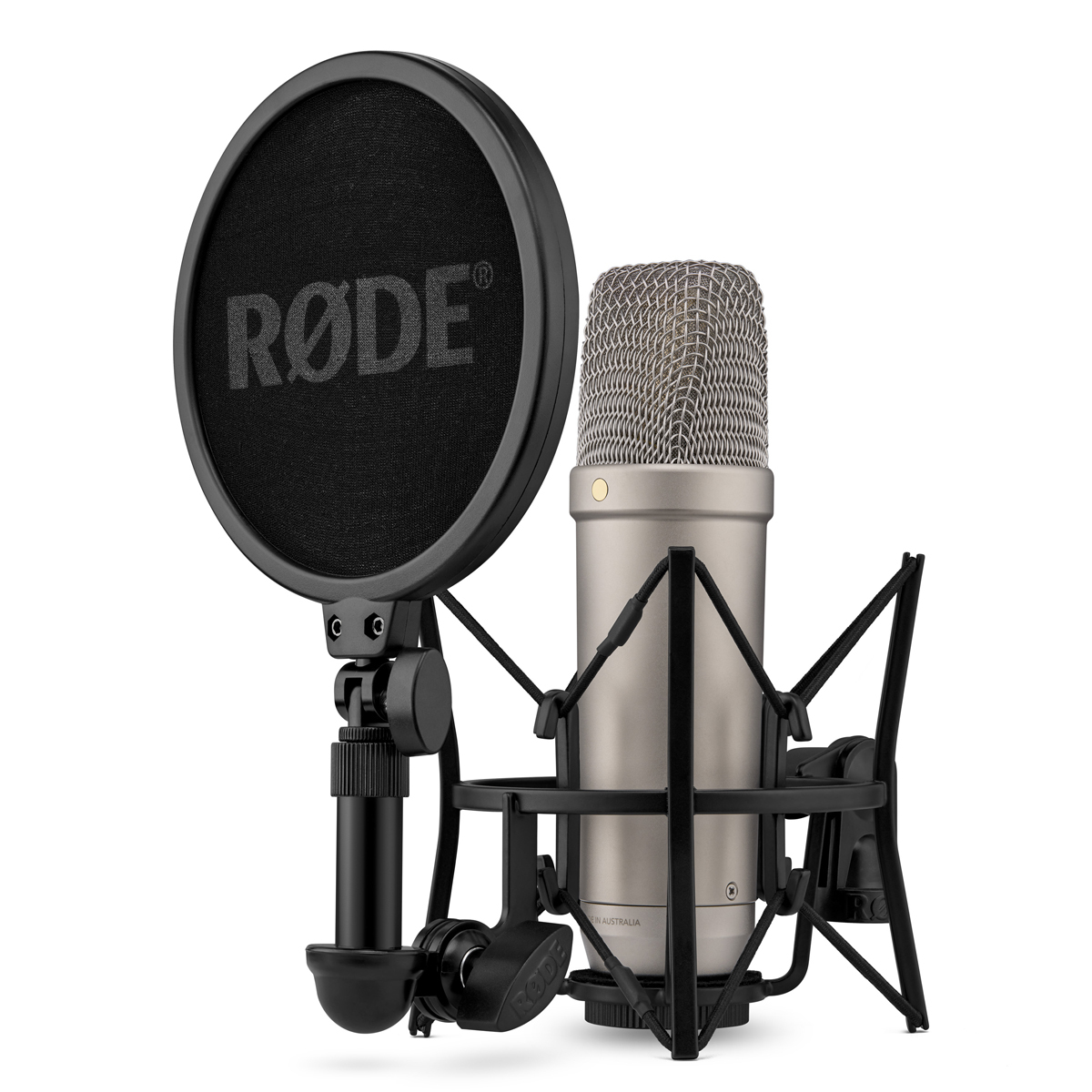 RØDE NT-USB Mikrofon mit PSA1 Gelenkarmstativ