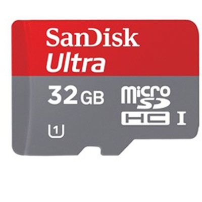 SanDisk micro SDHC Ultra 32 GB, Class 10, 120MB/s