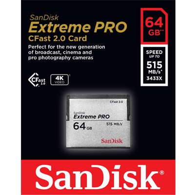 SanDisk CFast 2.0 Extreme Pro 64GB