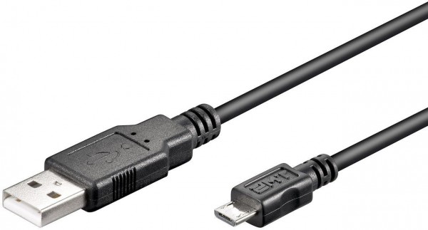 USB Kabel 2.0 Typ A an Micro Typ-B, 1,8m
