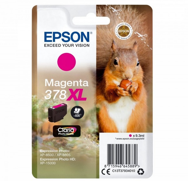 Epson Tinte 378 XL magenta