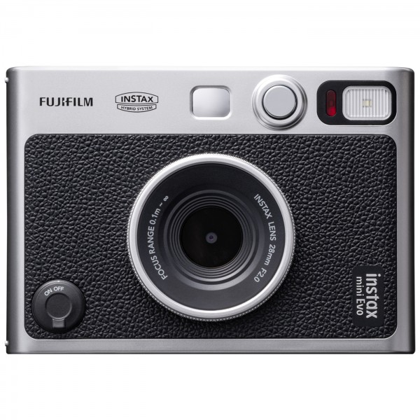 Fuji instax mini Evo, schwarz Sofortbildkamera