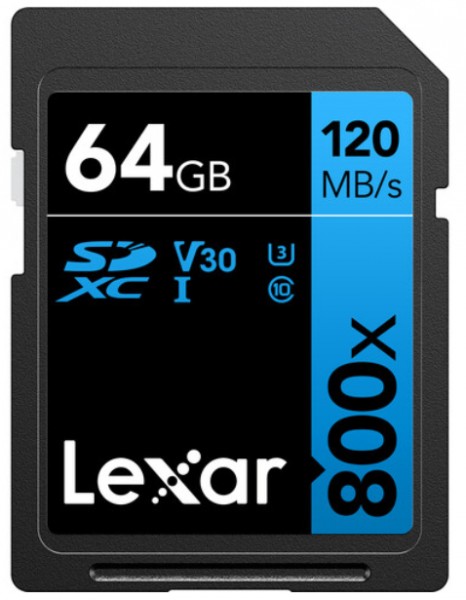 Lexar SDXC Professional UHS-I 800x 64 GB