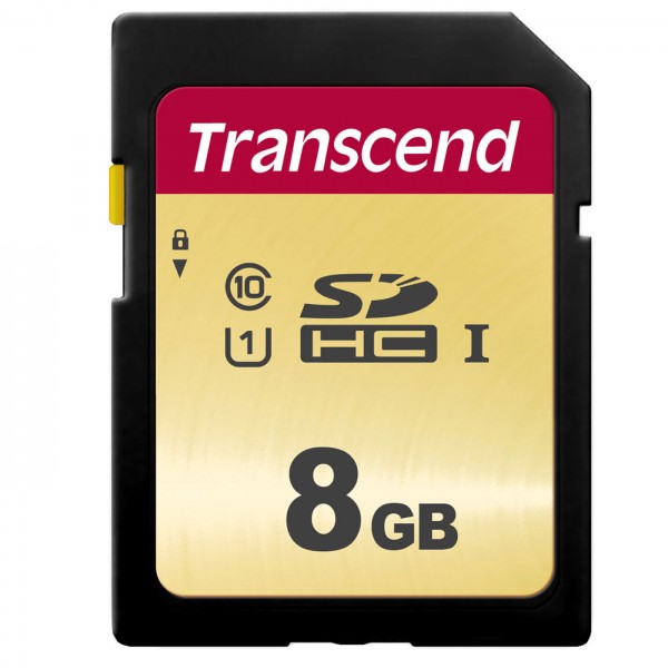 Transcend SDHC-Karte 500S UHS-I Class10 95MB/s 8GB