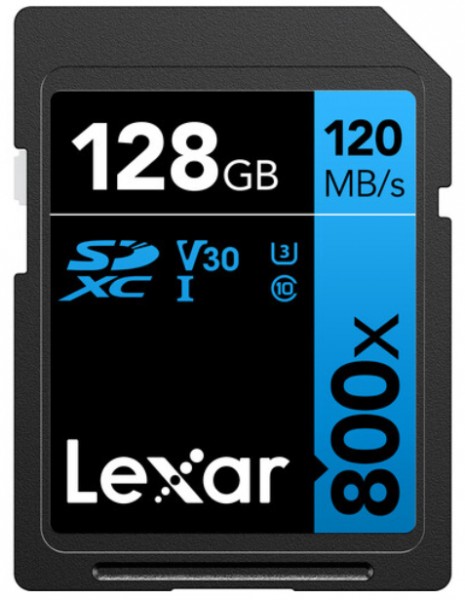 Lexar SDXC Professional UHS-I 800x 128GB
