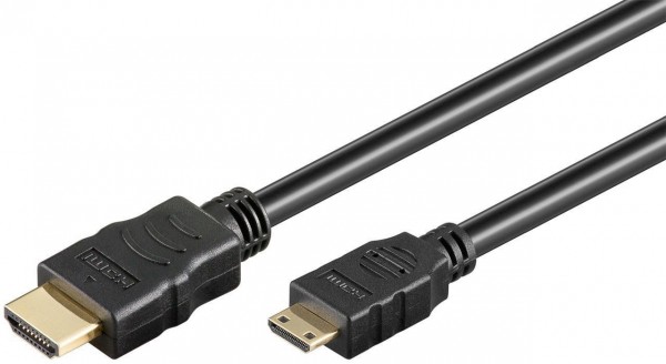 HDMI Kabel Typ A auf Mini-Stecker Typ C 2m