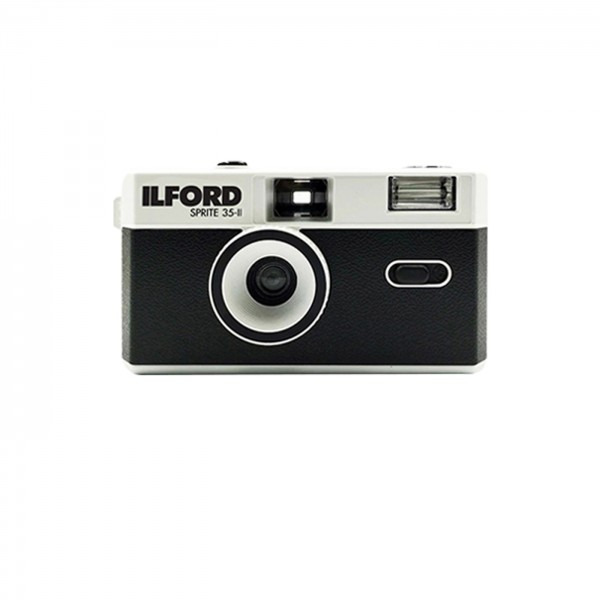 Ilford Sprite 35-II analoge KB Kamera schwarz/silb