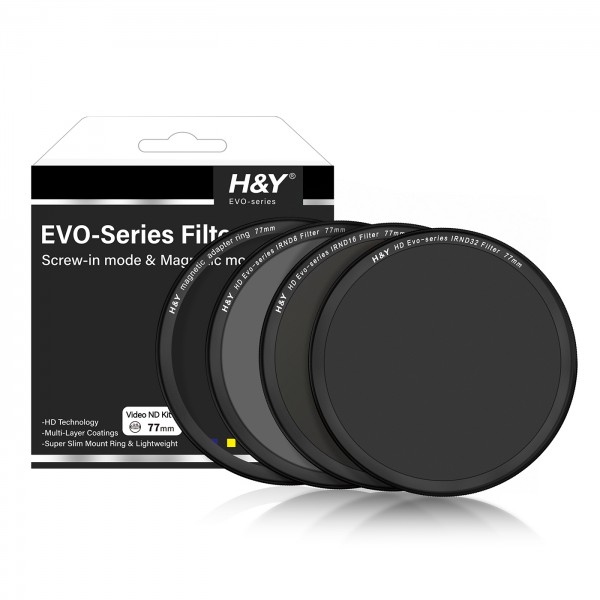 H&Y HD EVO ND Video Filter-Set 77mm
