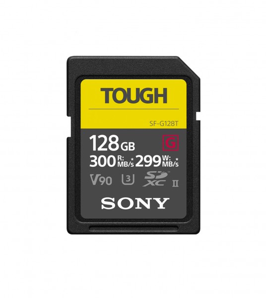 Sony SDXC SF-G Tough Class 10 UHS-II 300MB/s 128GB