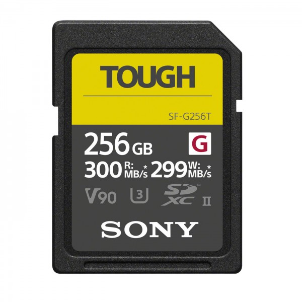 Sony SDXC SF-G Tough Class 10 UHS-II 300MB/s 256GB
