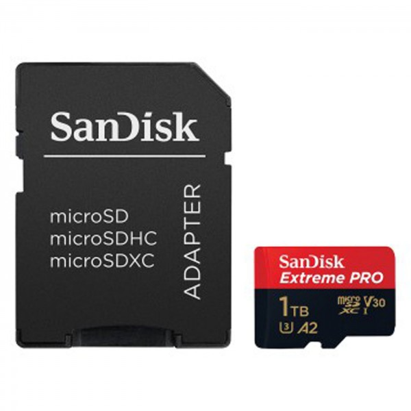 SanDisk micro SDXC Extreme Pro V30 200MB/s 1TB