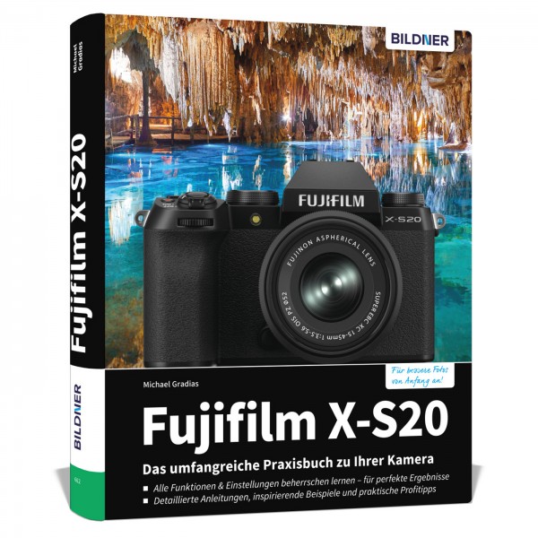 Buch: Fujifilm X-S20 - Das umfangreiche Praxisbuch