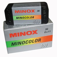 Minox MINOCOLOR 400 36 Aufnahmen 8x11 Kassette
