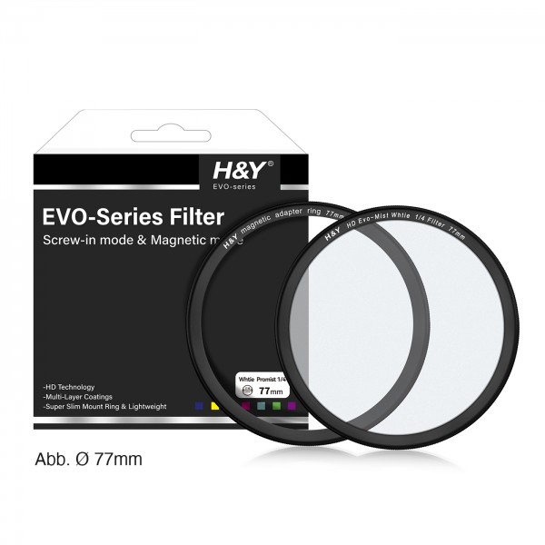 H&Y HD EVO White Mist 1/2 Filter 72mm