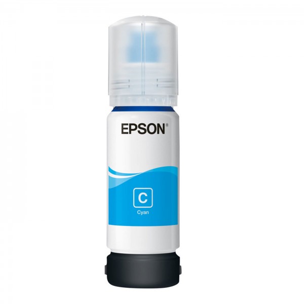 EPSON Tinte 106 EcoTank cyan, 70ml Flasche