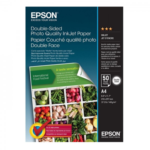 Epson Double-Sided Photo Quality 140g 50 Bl DIN A4