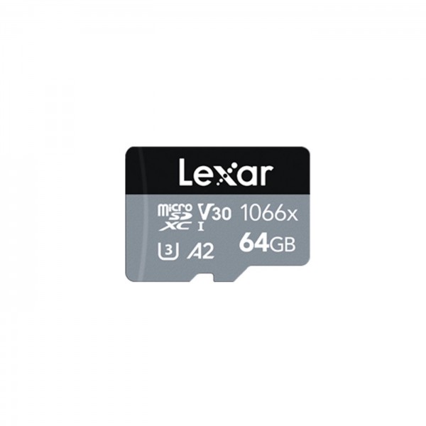 Lexar 1066x microSDXC Karte C10, U3, V30 64 GB