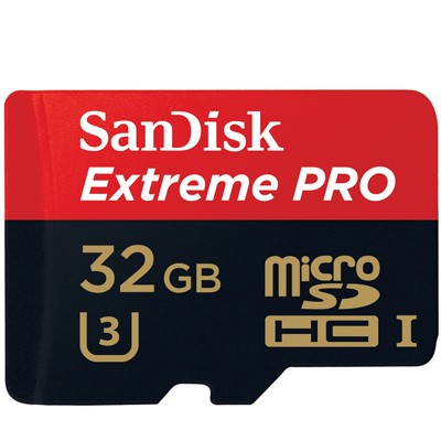 SanDisk micro SDHC ExtremePro 32GB Class10 100MB/s