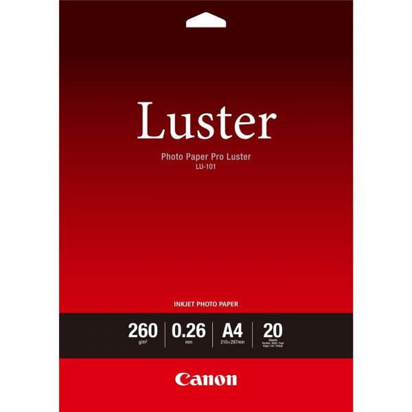 Canon LU-101 Luster, 260g, 20 Bl. DIN A4